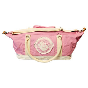 Jimmy Buffet's University of Margaritaville Large Pink Canvas Travel Duffle Bag